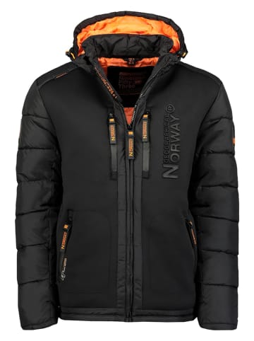 Geographical Norway Kurtka przejściowa "Beachwood" w kolorze czarnym