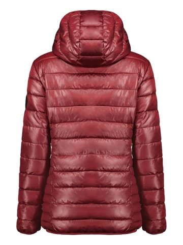 Geographical Norway Doorgestikte jas "Annecy" rood
