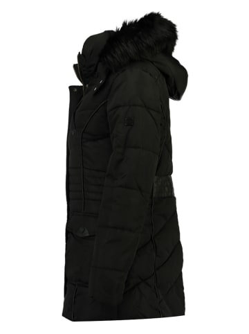 Geographical Norway Wintermantel "Bouvar" in Schwarz