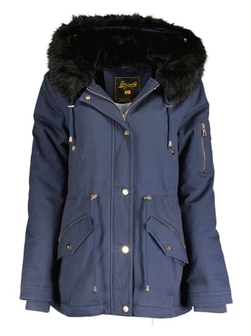 Geographical Norway Parka "Boldina" w kolorze niebieskim