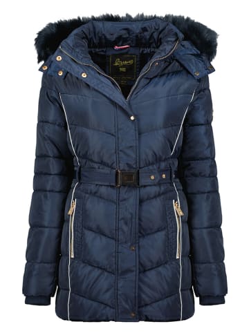 Geographical Norway Parka "Becky" donkerblauw