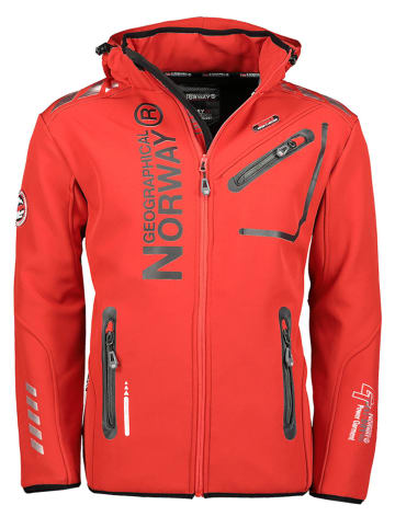 Geographical Norway Softshelljas "Royaute" rood