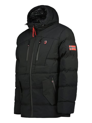 Geographical Norway Kurtka zimowa "Cachot" w kolorze czarnym