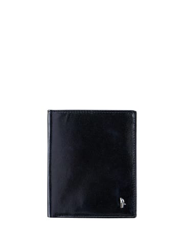 Puccini Skórzany portfel w kolorze czarnym - (S)11 x (W)13 x (G)2 cm