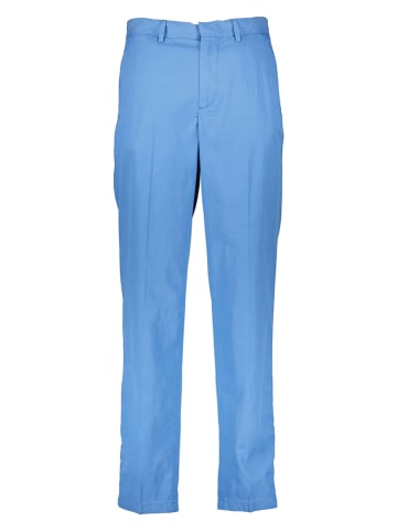 Lacoste Spodnie chino w kolorze niebieskim