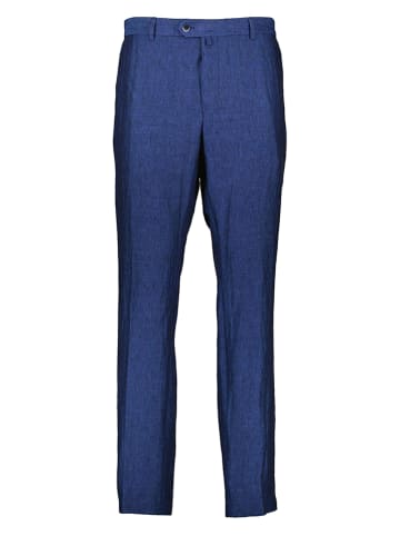 JOOP! Leinen-Anzughose in Blau