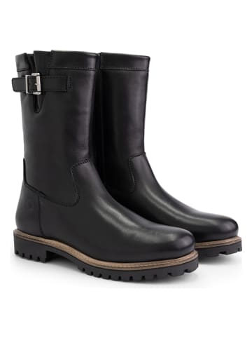 TRAVELIN' Leren boots "Gjerstad" zwart