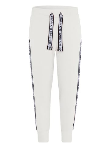 Chiemsee Spodnie dresowe "Keitele" w kolorze w białym