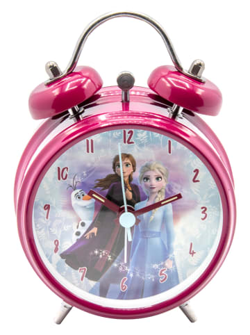 Disney Frozen Budzik "Disney Frozen II" w kolorze różowym