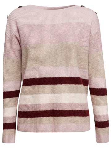 ESPRIT Sweter w kolorze jasnoróżowo-beżowym