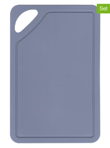 CandL 2-delige snijplankenset blauw - (L)26 x (B)17 cm