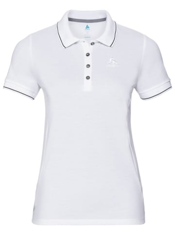 Odlo Funktionspoloshirt "Trim" in Weiß