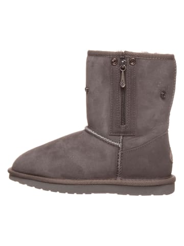 EMU Leren winterboots grijs