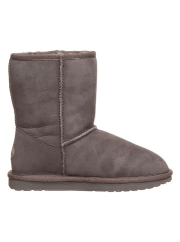 EMU Leren winterboots grijs