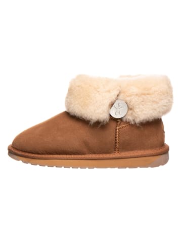 EMU Leren winterboots lichtbruin