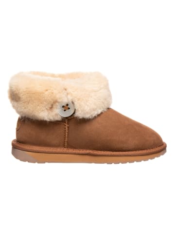 EMU Leren winterboots lichtbruin