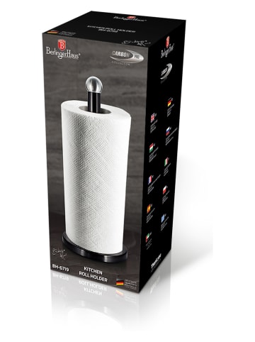 Berlinger Haus Küchenrollenhalter in Anthrazit - (H)35 x Ø 15 cm