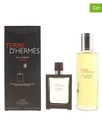 Hermès 2tlg. Set "Terre D´Hermès Eau Intense Vetiver" - 2 x EdP