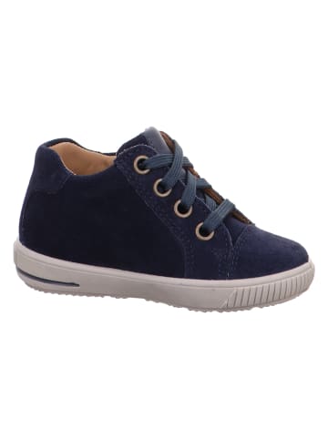 superfit Leder-Lauflernschuhe "Moppy" in Dunkelblau