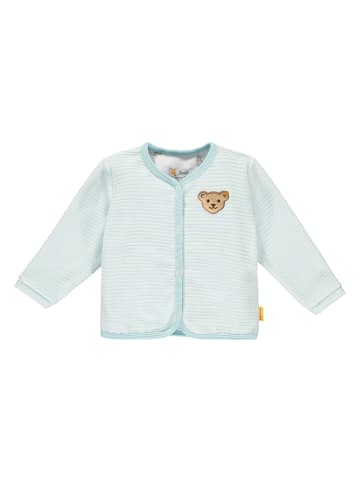 Steiff Sweatvest lichtblauw