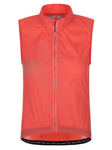 Kilpi Functionele bodywarmer "Flow" koraalrood
