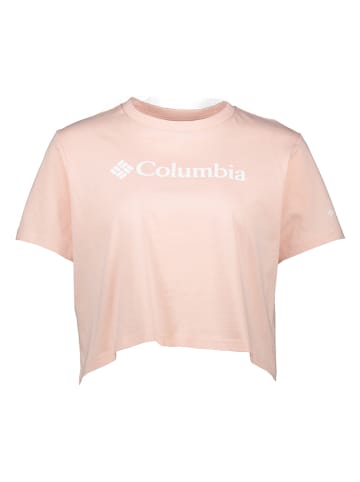 Columbia Koszulka "North Cascades" w kolorze jasnoróżowym