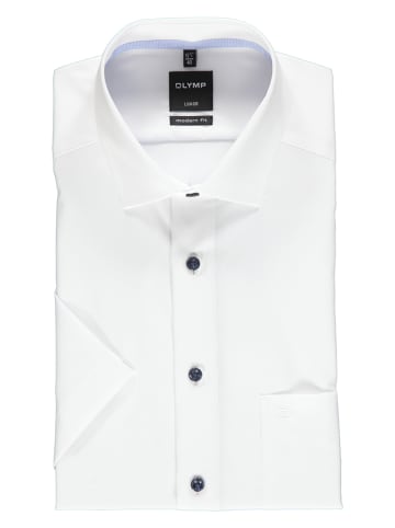 OLYMP Koszula "Luxor" - Modern fit - w kolorze białym