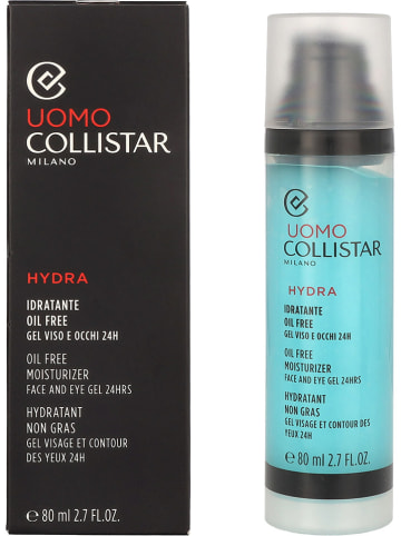 Collistar Feuchtigkeitsgel "Uomo Hydra Oil Free - Face And Eye", 80 ml