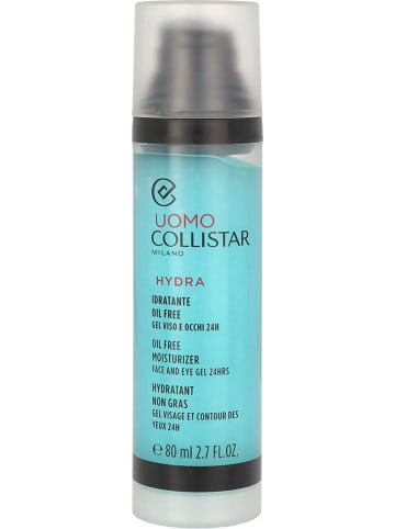 Collistar Feuchtigkeitsgel "Uomo Hydra Oil Free - Face And Eye", 80 ml