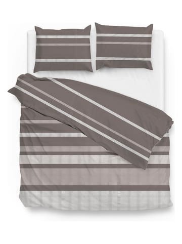 Zo!Home Komplet pościeli "Paxton" w kolorze szarobrązowym