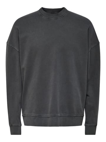 ONLY & SONS Sweatshirt "Ron" in Anthrazit