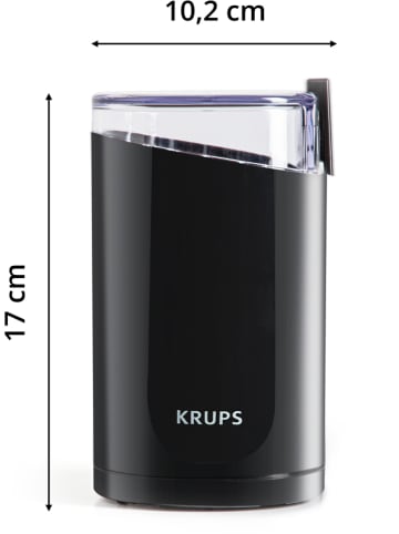 Krups Kaffee-/Gewürzmühle in Schwarz