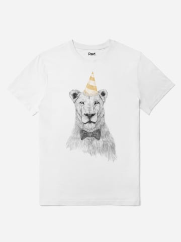 Rad. Shirt in Weiß