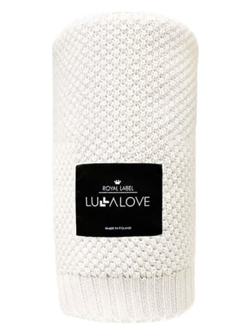 Lullalove Deken wit - (L)100 x (B)80 cm