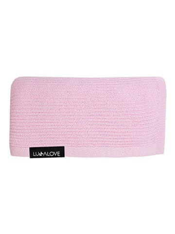 Lullalove Decke in Rosa