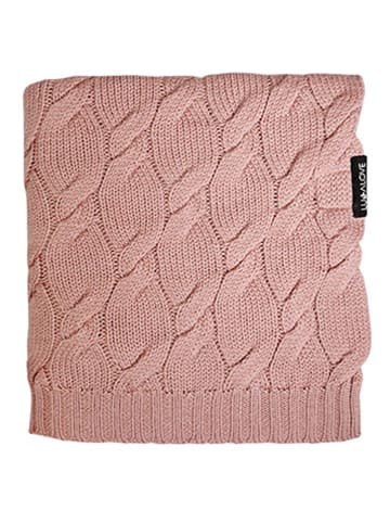 Lullalove Wollen deken lichtroze - (L)100 x (B)80 cm