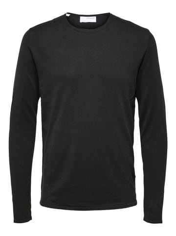SELECTED HOMME Pullover "Rome" in Schwarz