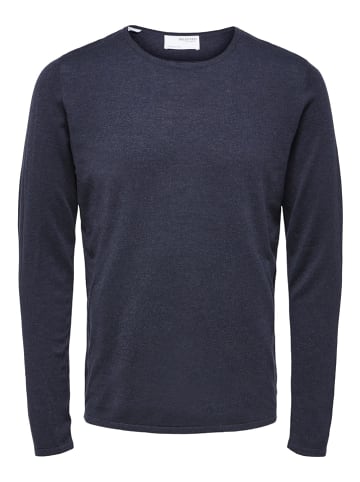 SELECTED HOMME Pullover "Rome" in Dunkelblau
