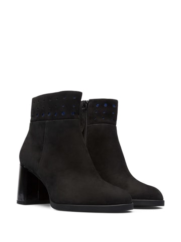 Camper Leder-Stiefeletten in Schwarz