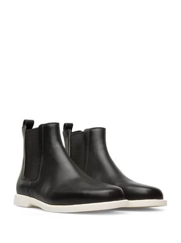 Camper Leren chelseaboots zwart zwart