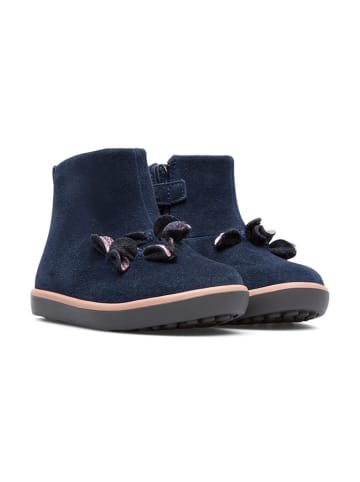 Camper Leder-Boots in Dunkelblau