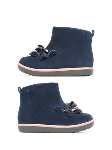 Camper Leren boots donkerblauw