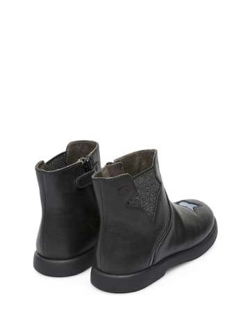 Camper Leder-Boots in Schwarz
