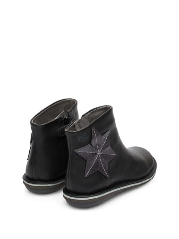 Camper Leren boots zwart