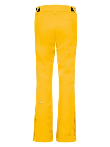 Maier Sports Spodnie narciarskie "Ronka" w kolorze żółtym