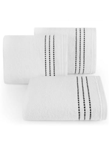 Eurofirany Ręcznik "Fiore" w kolorze białym