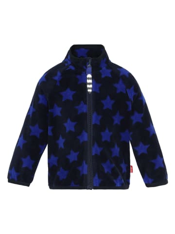 racoon Fleece vest "Luis" donkerblauw