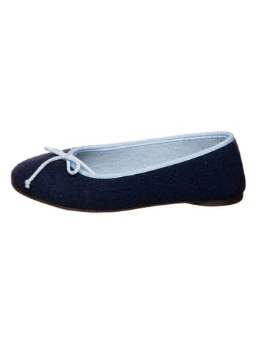 kitz pichler Hausschuhe "Ballerina" in Blau