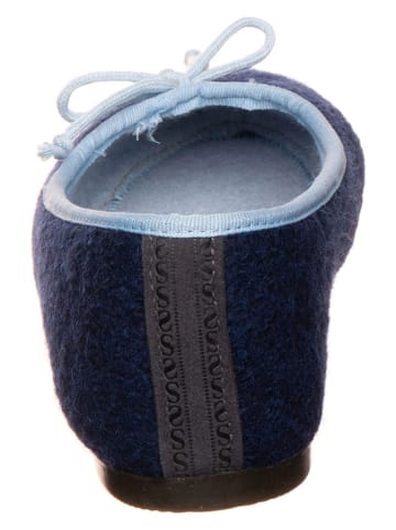 kitz pichler Hausschuhe "Ballerina" in Blau