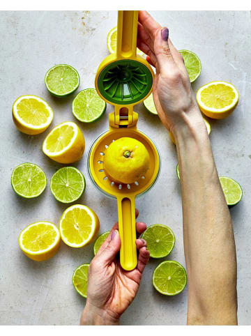 JosephJoseph Zitruspresse "Juicemax" in Gelb - (H)22 cm